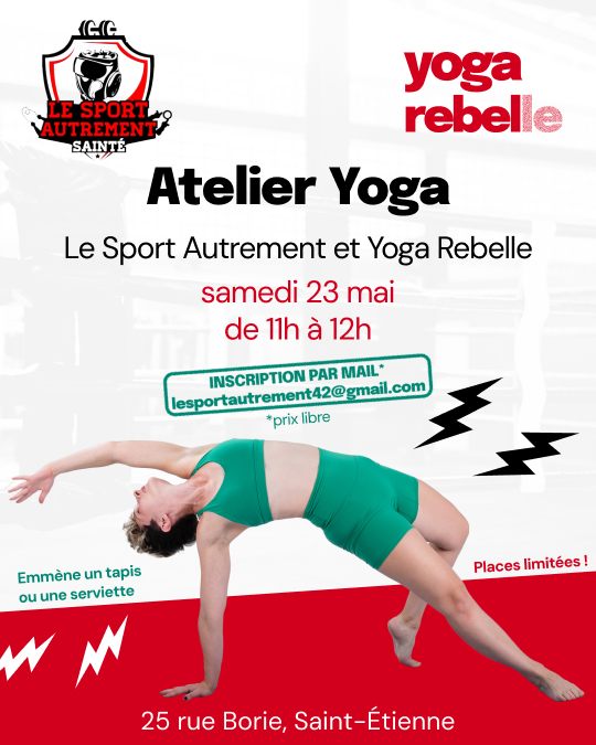 Atelier yoga avec Le Sport Autrement